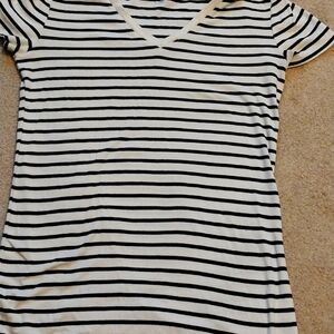 Womens French striped tee
